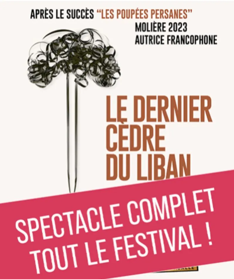 Affiche du spectacle Le Dernier Cèdre du Liban
