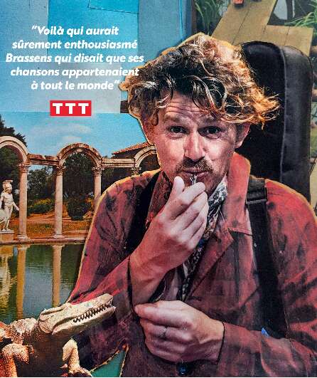 Affiche du spectacle Paugam tropicalise Brassens