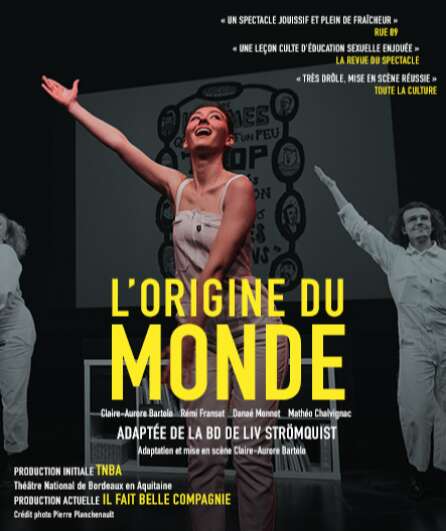 Affiche du spectacle L'Origine du monde