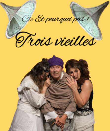 Affiche du spectacle Trois vieilles
