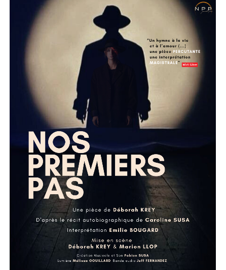 Affiche du spectacle Nos Premiers Pas