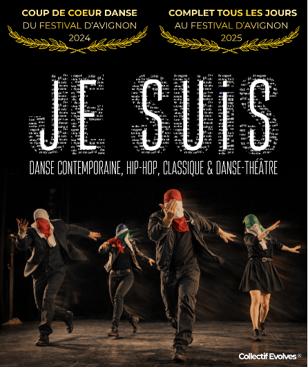 Affiche du spectacle Je Suis