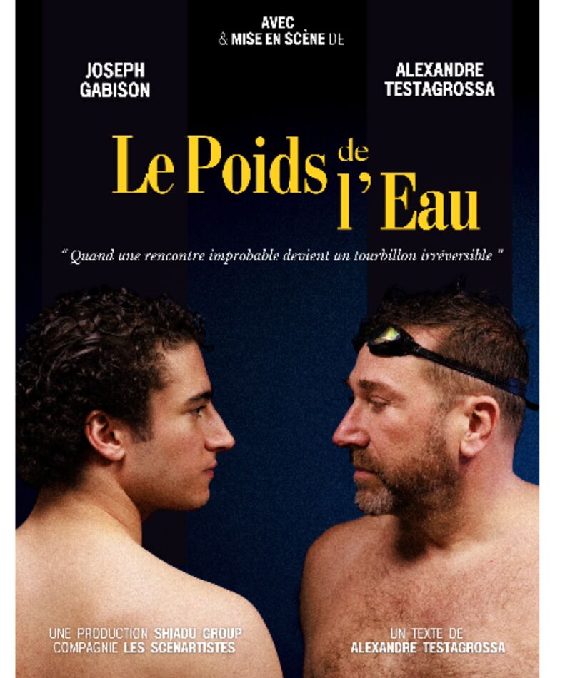 Affiche du spectacle Le poids de l’eau