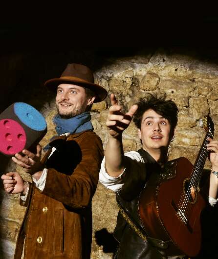 Affiche du spectacle Il était deux voix