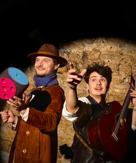 Affiche du spectacle Il était deux voix