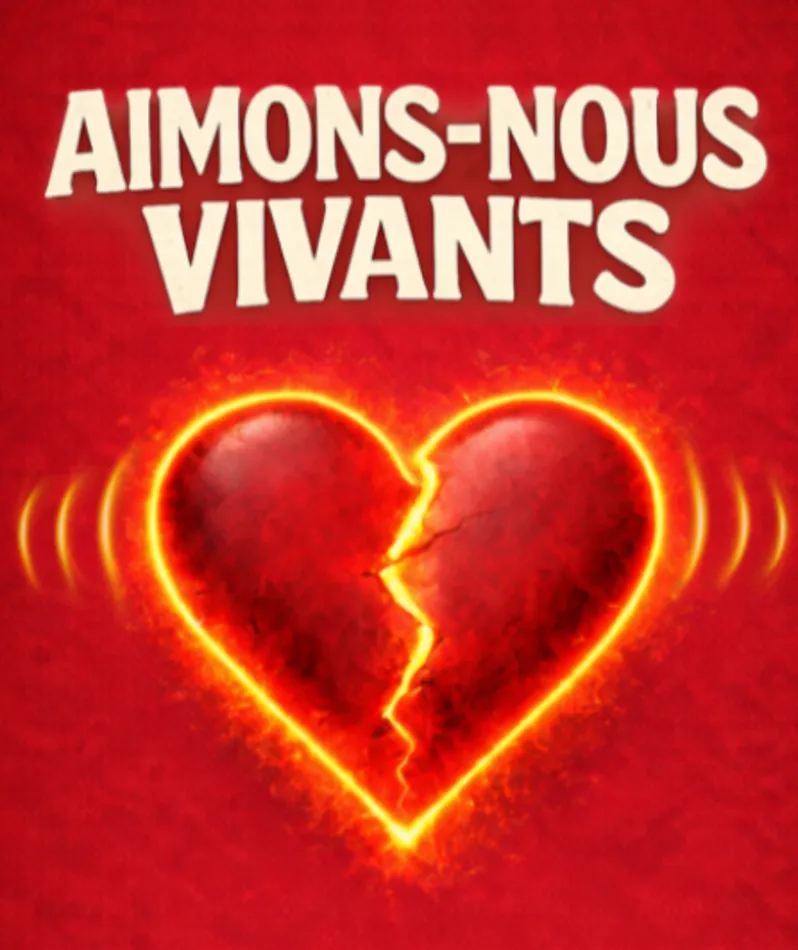 Affiche du spectacle Aimons-nous vivants