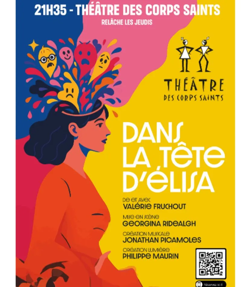 Affiche du spectacle Dans la tête d'Élisa