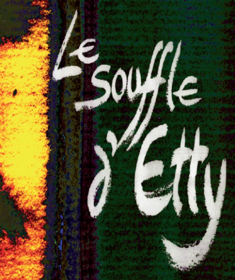 Affiche du spectacle Le Souffle d'Etty d'après les écrits d'Etty Hillesum