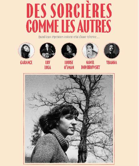 Affiche du spectacle Des sorcières comme les autres