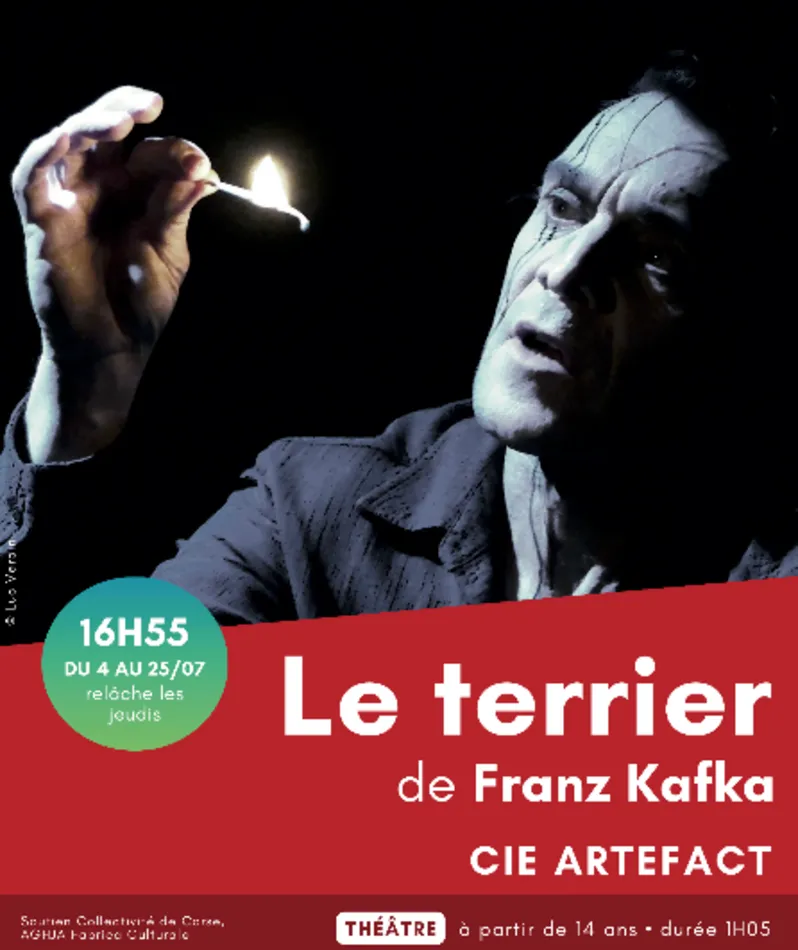 Affiche du spectacle Le terrier