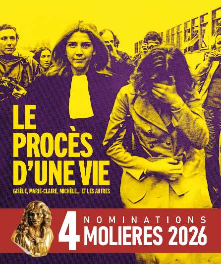 Affiche du spectacle Le procès d'une vie
