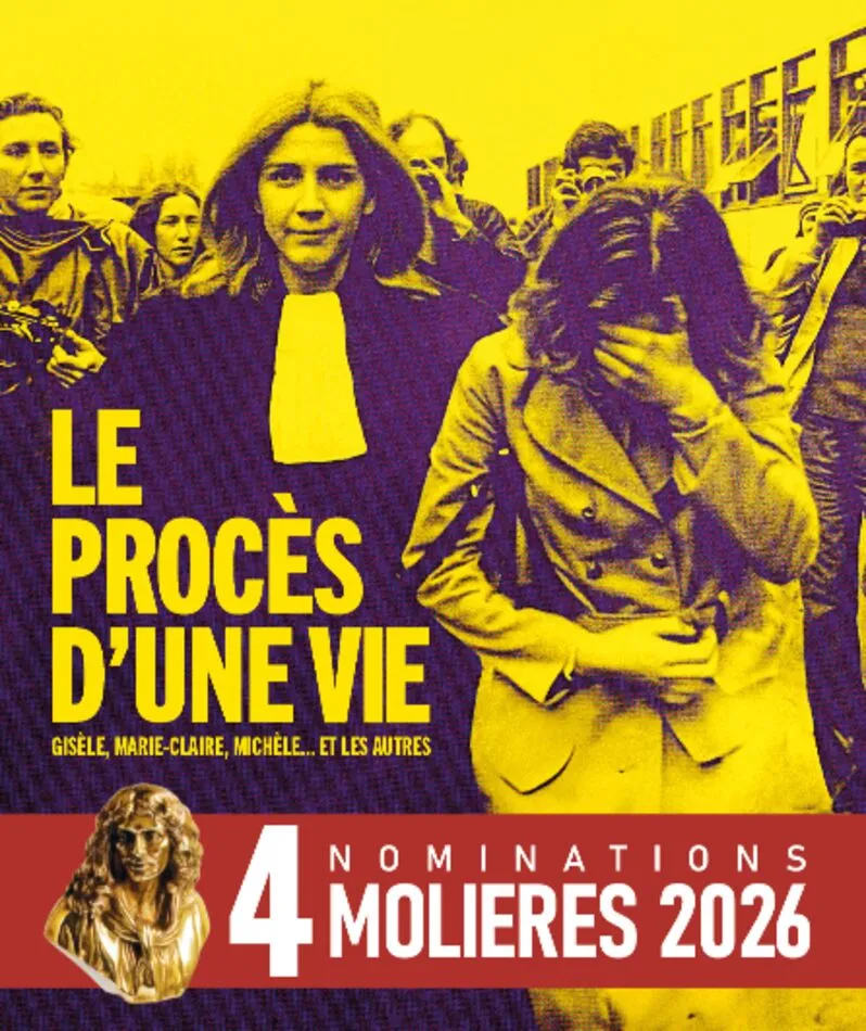 Affiche du spectacle Le procès d'une vie