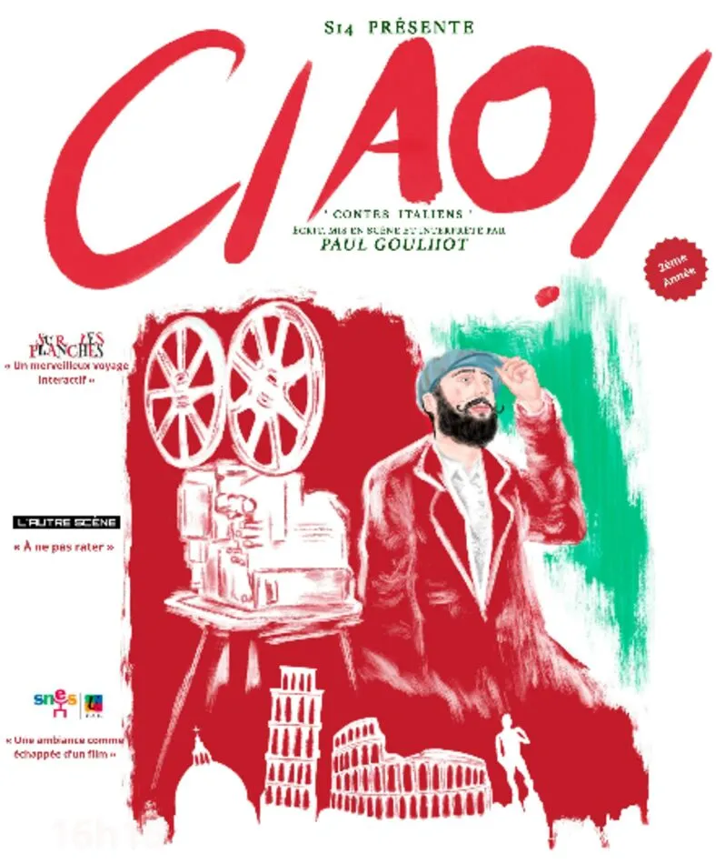 Affiche du spectacle Ciao ! Contes Italiens