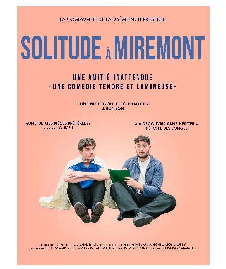 Affiche du spectacle Solitude à Miremont