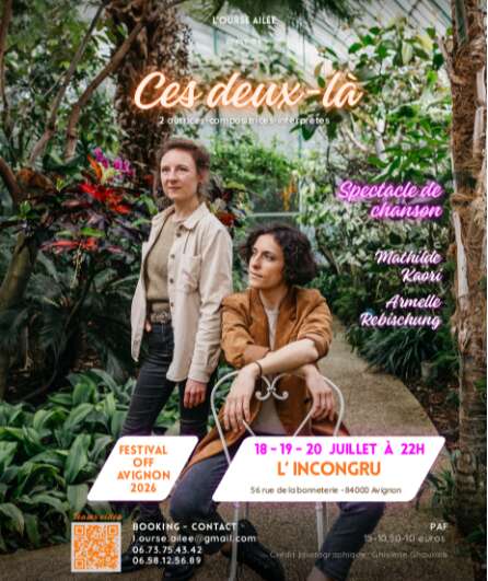 Affiche du spectacle Ces Deux-là