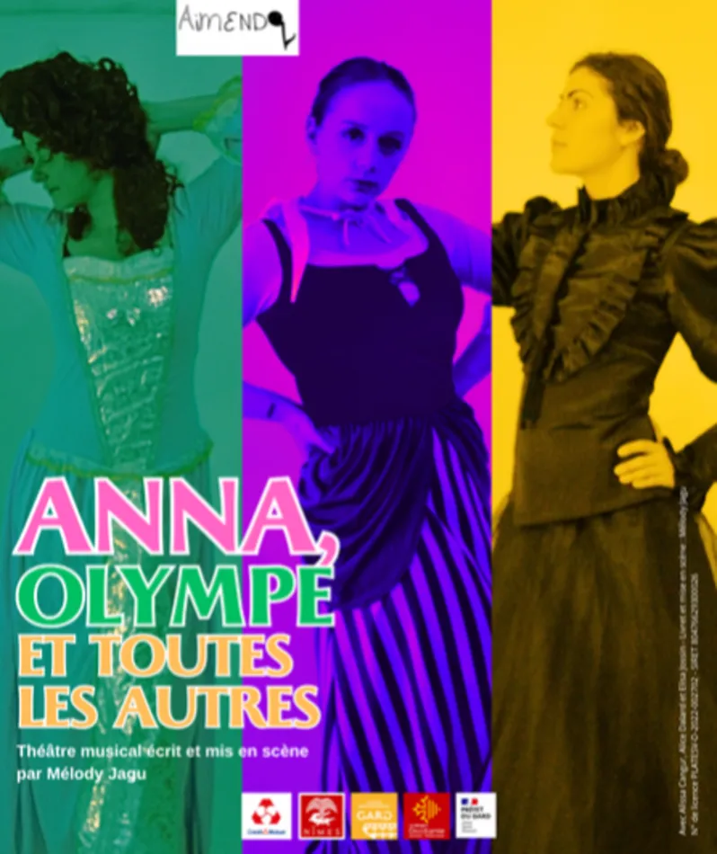 Affiche du spectacle Anna, Olympe et toutes les autres