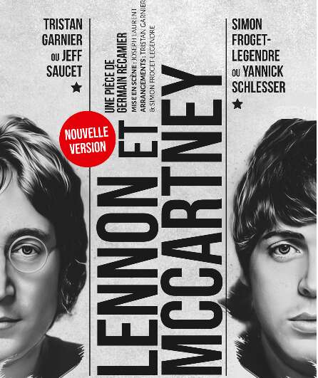 Affiche du spectacle Lennon et Mc Cartney
