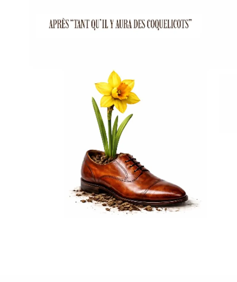 Affiche du spectacle Le libraire aux pieds nus