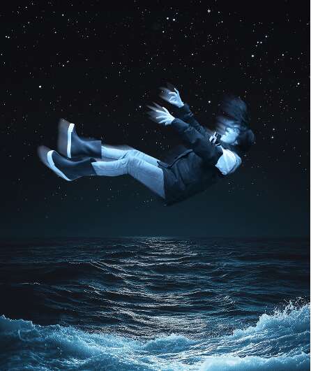 Affiche du spectacle Une femme à la mer