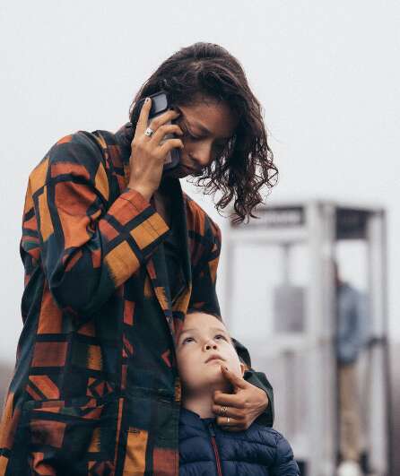 Affiche du spectacle Ne quittez pas !