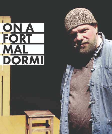 Affiche du spectacle On a fort mal dormi