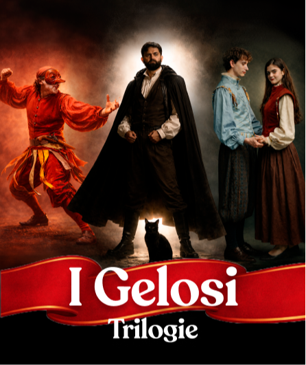 Affiche du spectacle I Gelosi - Trilogie