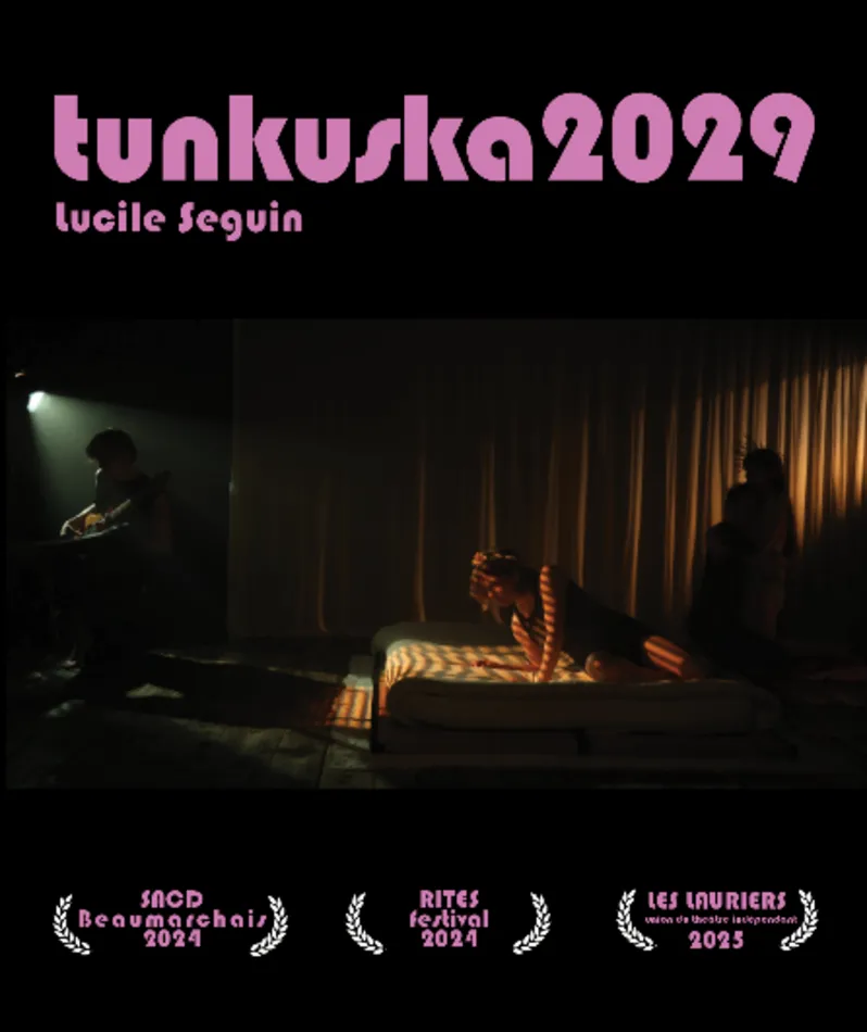 Affiche du spectacle tunkuska2029