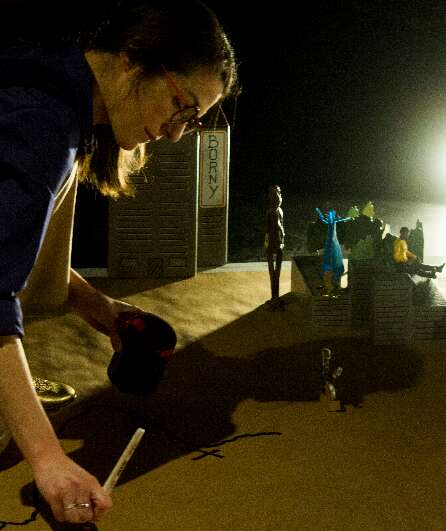 Affiche du spectacle À vau l'eau