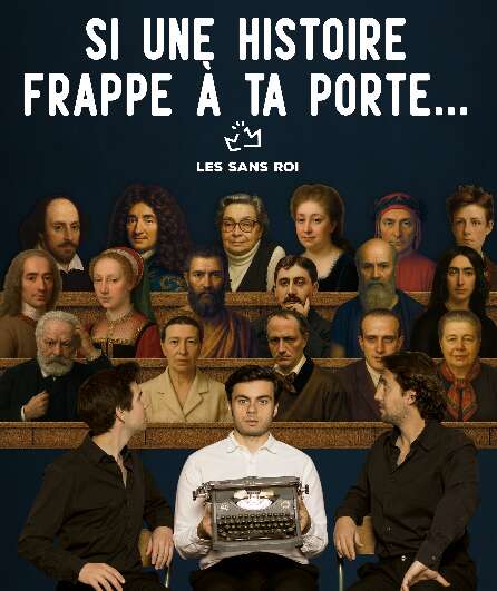 Affiche du spectacle Si une histoire frappe à ta porte...