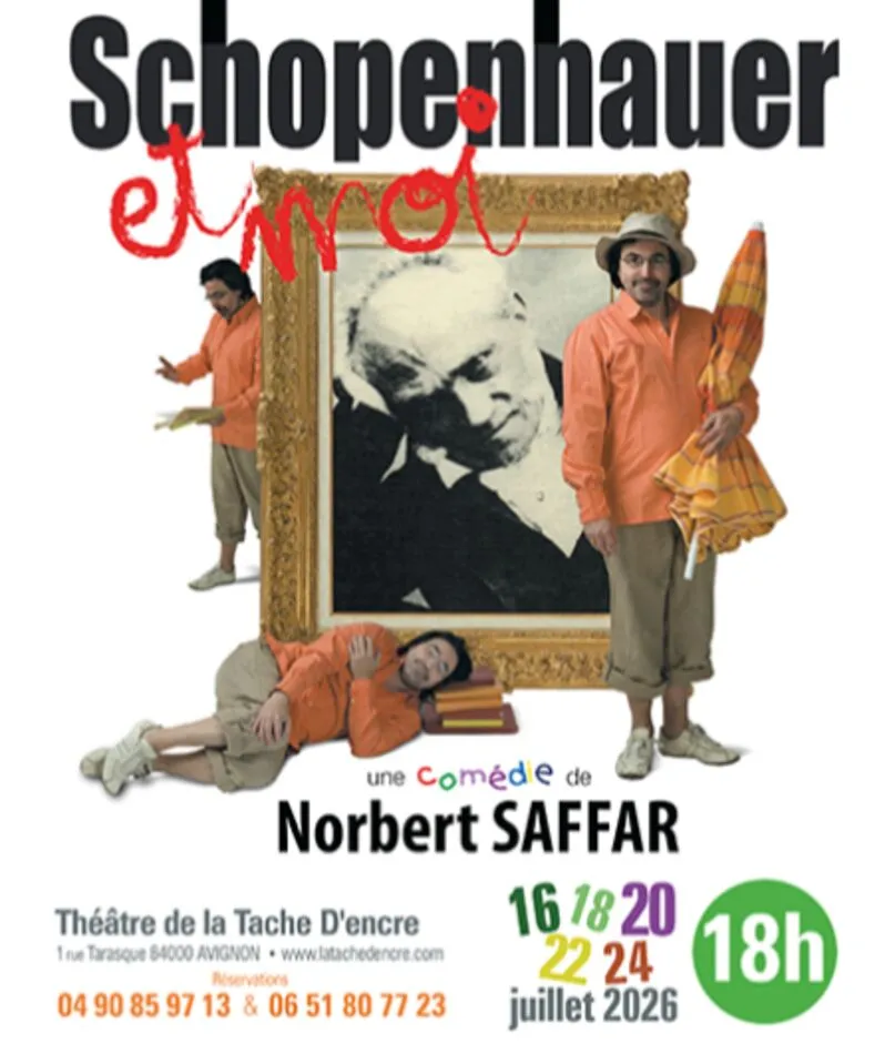 Affiche du spectacle Schopenhauer et moi