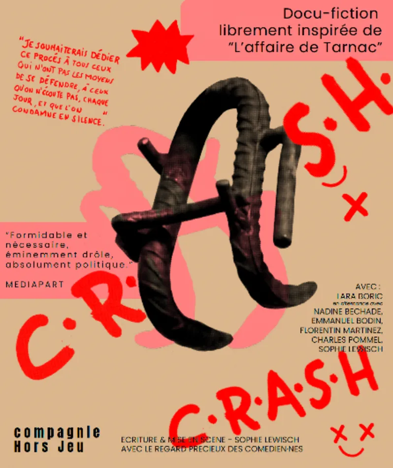 Affiche du spectacle C.R.A.S.H.