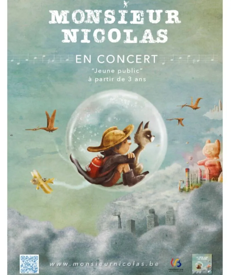 Affiche du spectacle La tête dans les nuages
