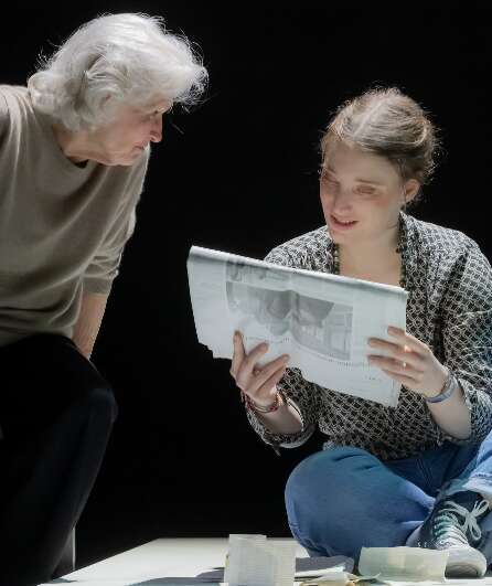 Affiche du spectacle La découvreuse oubliée