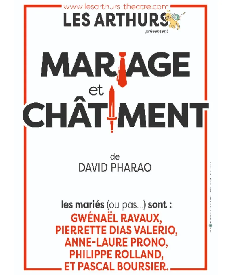 Affiche du spectacle Mariage et Châtiment