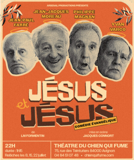 Affiche du spectacle Jésus et Jésus