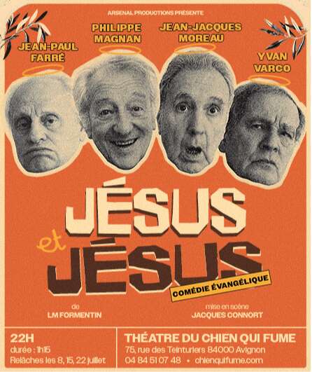 Affiche du spectacle Jésus et Jésus