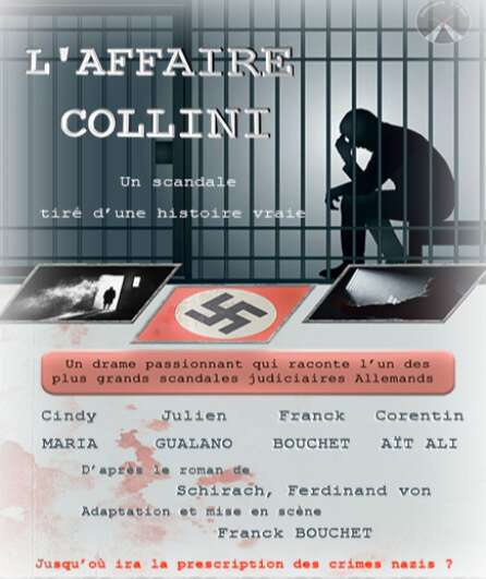 Affiche du spectacle L'affaire Collini