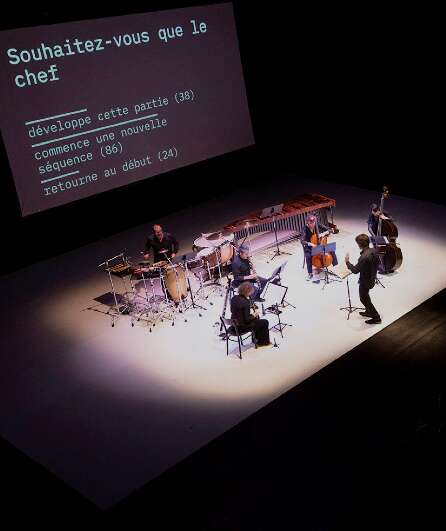 Affiche du spectacle Musical conversation with a bot