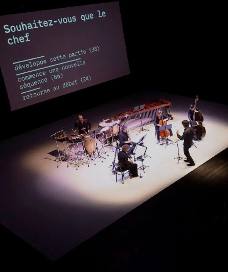 Affiche du spectacle Musical conversation with a bot