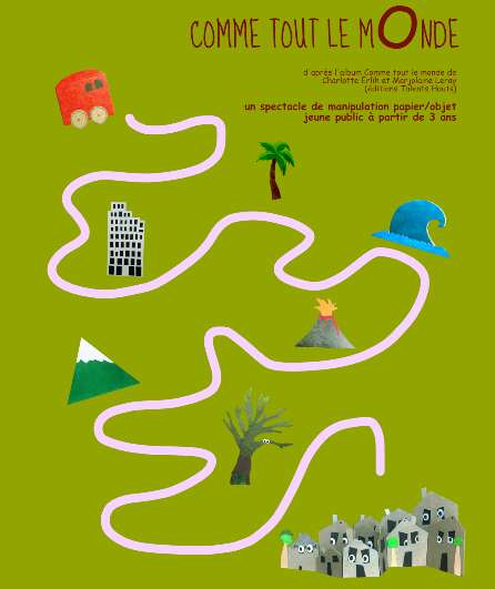 Affiche du spectacle comme tout le monde