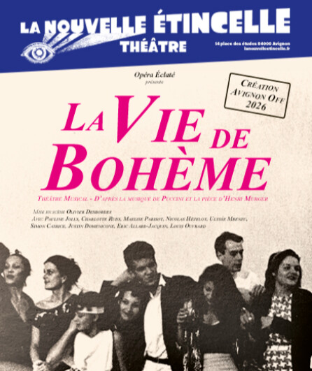 Affiche du spectacle Vie de Bohème