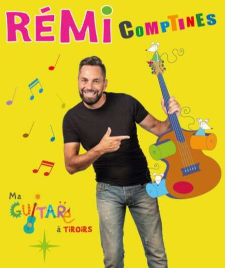 Affiche du spectacle Rémi - Ma Guitare à Tiroirs