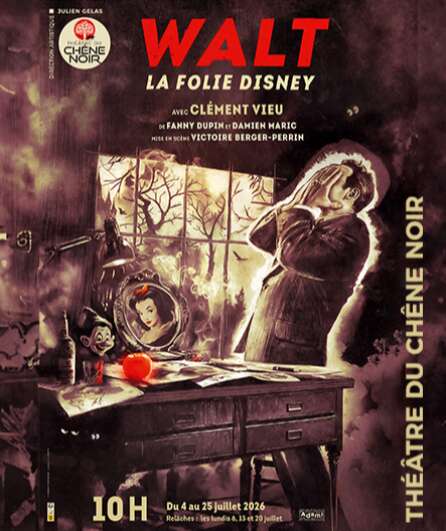 Affiche du spectacle Walt, la folie Disney