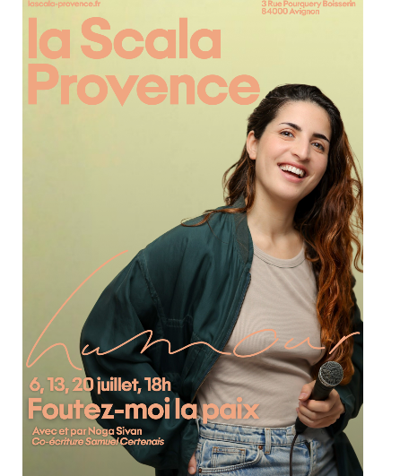 Affiche du spectacle Foutez-moi la Paix