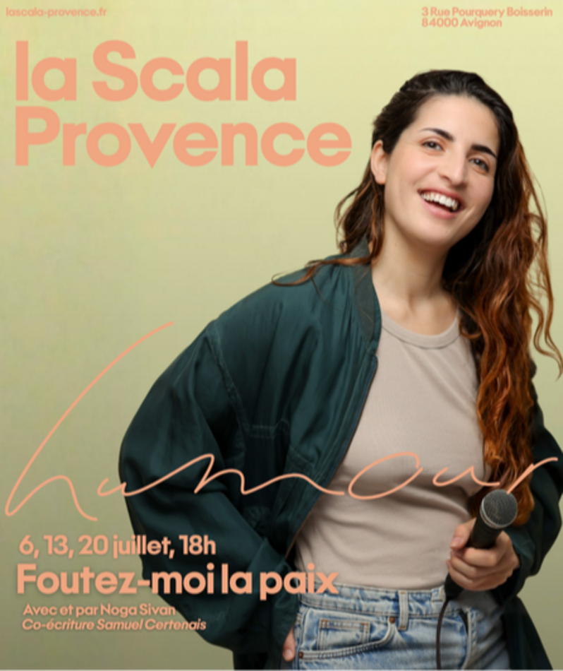 Affiche du spectacle Foutez-moi la Paix