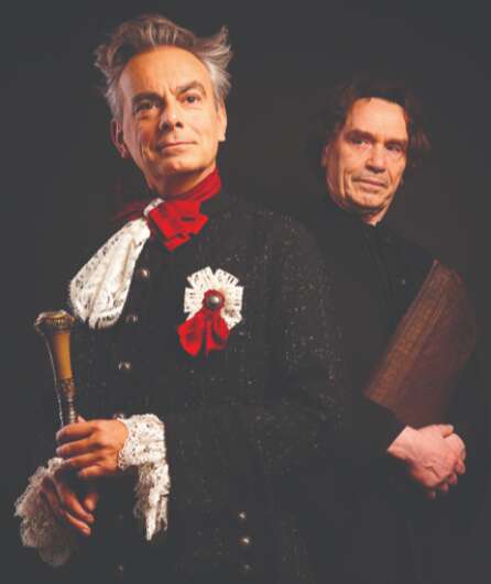 Affiche du spectacle Le procès Fouquet, panache et corruption à la cour de Louis XIV