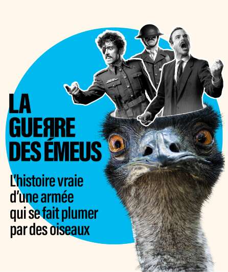 Affiche du spectacle La guerre des émeus