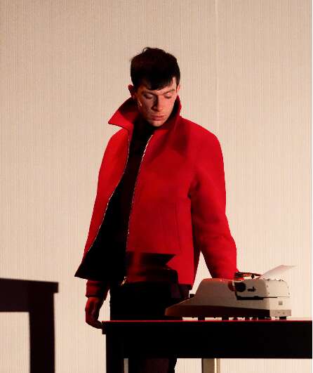 Affiche du spectacle Ma vie rouge Kubrick