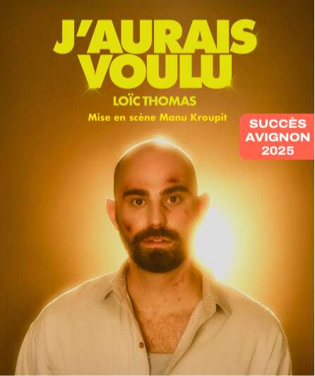 Affiche du spectacle J'aurais voulu