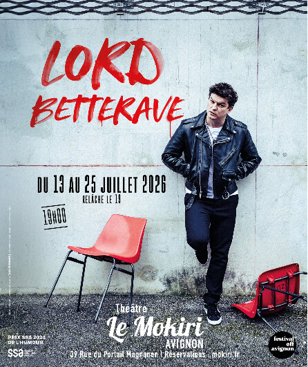 Affiche du spectacle Lord Betterave